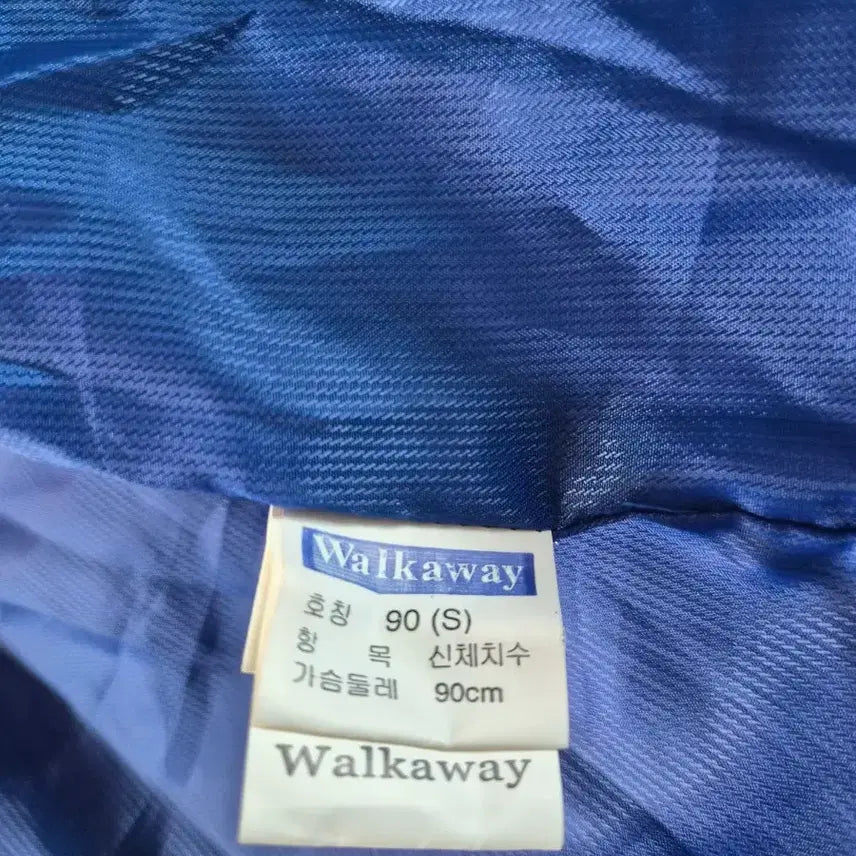 [BUNJANG] Women's Blue/Navy Windbreaker Jacket (Size 90) / 블루/네이비 여성 바람막이 자켓 90