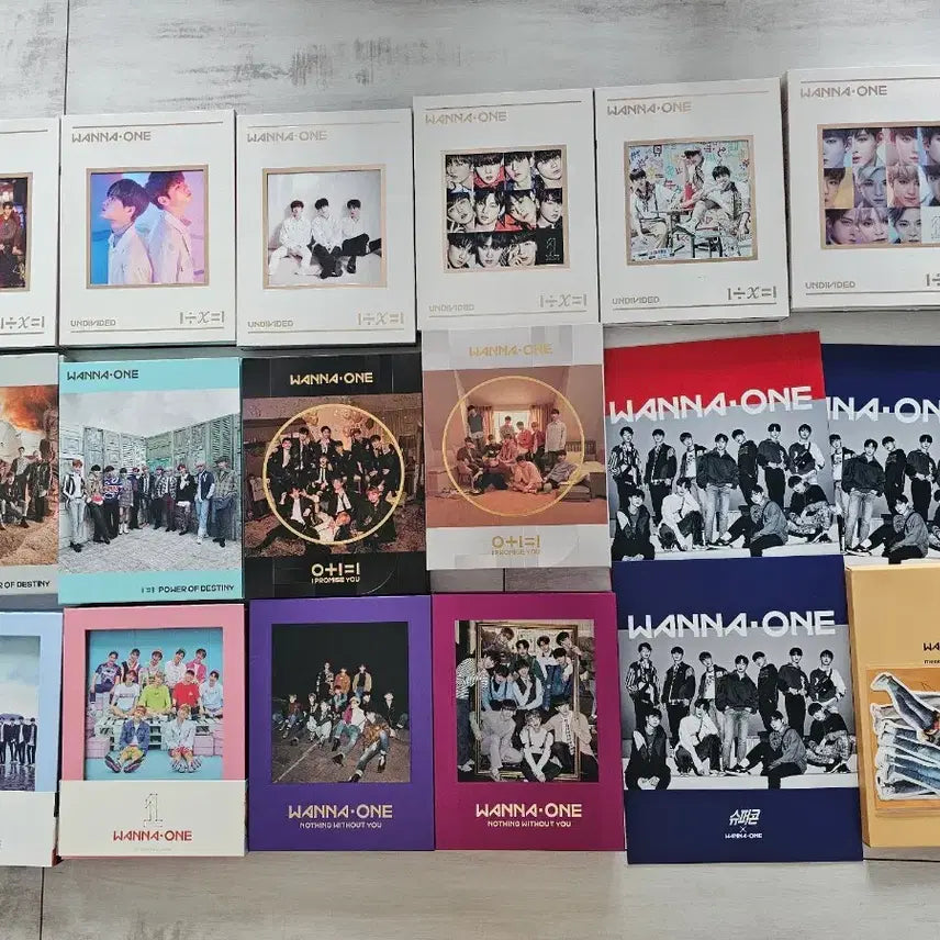 워너원 앨범 일괄 판매