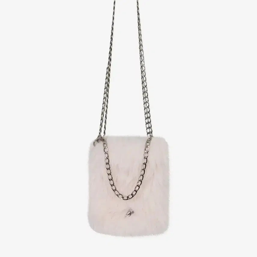[BUNJANG] FIFTY FIFTY SOPHIA FUR MINI BAG - Pink / 페인오어플레져 SOPHIA FUR MINI BAG - pink