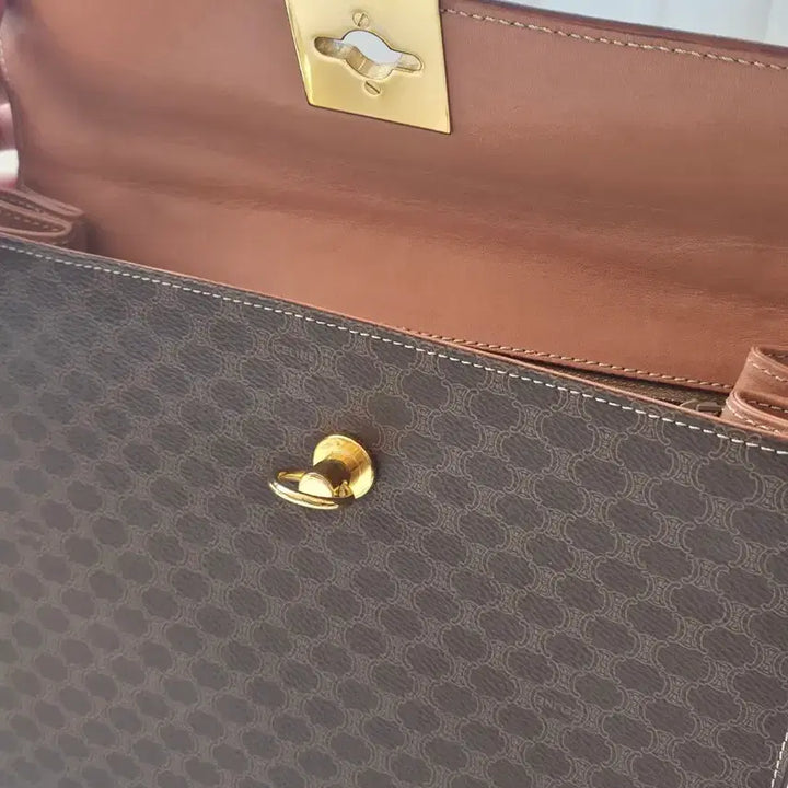 [BUNJANG] CELINE Macadam Kelly Bag Tote / [정품] 셀린느 마카담 켈리백 토트