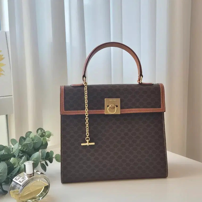 [BUNJANG] CELINE Macadam Kelly Bag Tote / [정품] 셀린느 마카담 켈리백 토트