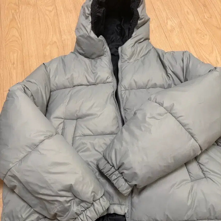 [BUNJANG] Code:Graphy Reversible Padded Jacket (Size M) / 코드그라피 리버시블 패딩(M사이즈)