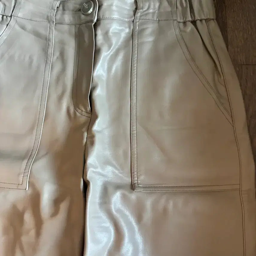 [BUNJANG] A&D Leather Pants (Size 66) / A&D 가죽 바지 66사이즈