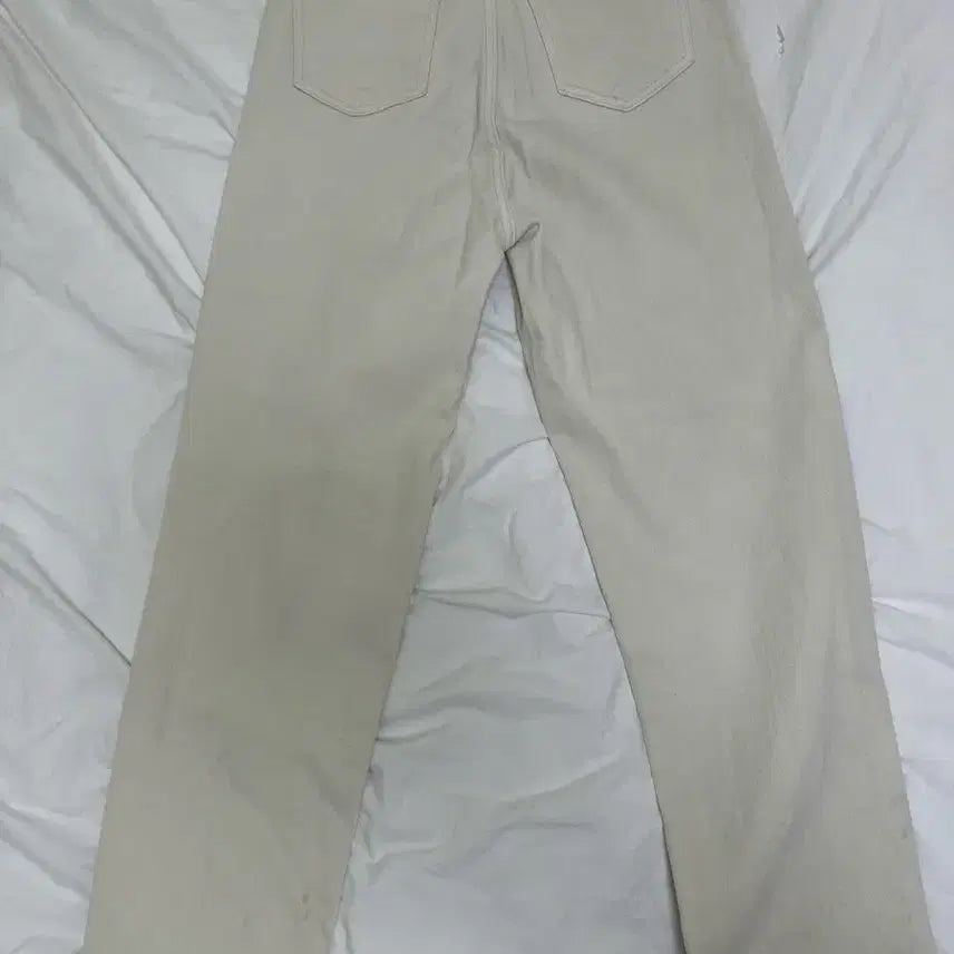 [BUNJANG] 98 Celcius Cream Pants M / 98도씨 약기모 크림 팬츠 바지 M