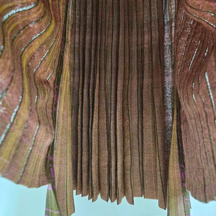 [BUNJANG] System Pleated Long Skirt / 시스템한섬 주름플리츠 롱치마