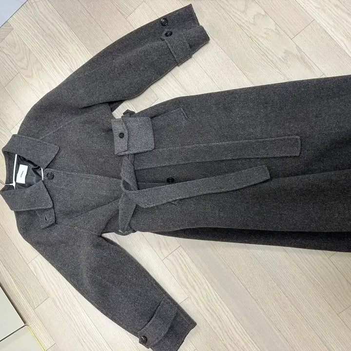[BUNJANG] Yoonsul Shop Herringbone Coat - Size 1 / 새상품급) 윤슬샵 헤링본 코트 1사이즈