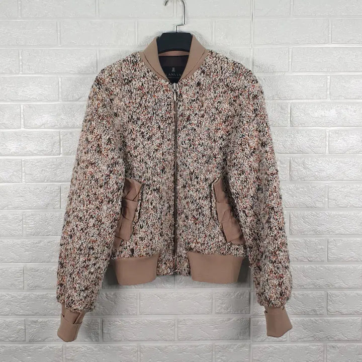 [BUNJANG] Lanvin Tweed Blouson Jacket / [55]랑방 트위드 블루종 점퍼