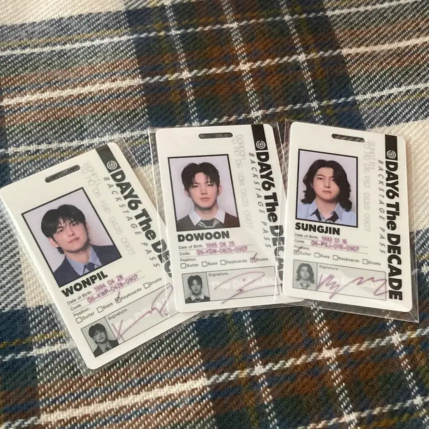 데이식스 아이디카드