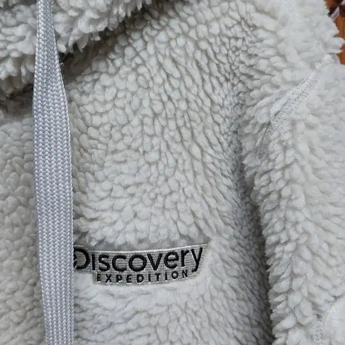 [BUNJANG] Discovery Women's Long Fleece Coat / 디스커버리 여성 뽀글이 롱 후리스 코트. 95