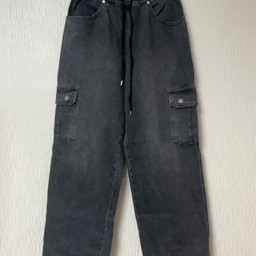 [BUNJANG] Rest&Repeat Rion Cargo Denim Pants / Rest&Repeat Rion 카고 데님 블랙 size1