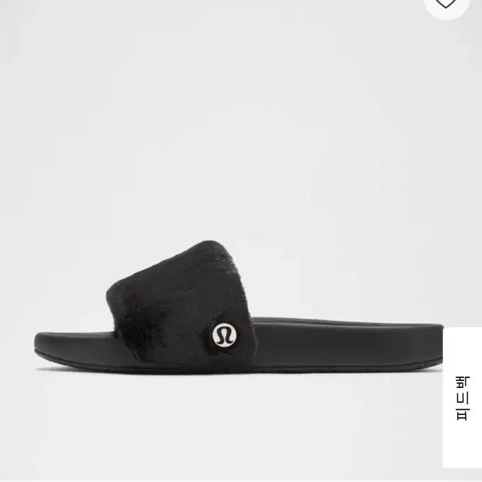 [BUNJANG] Lululemon Restfeel Fur Slippers Black New / 룰루레몬 털 슬리퍼 블랙 새제품(어그 슬리퍼보다 편해요)