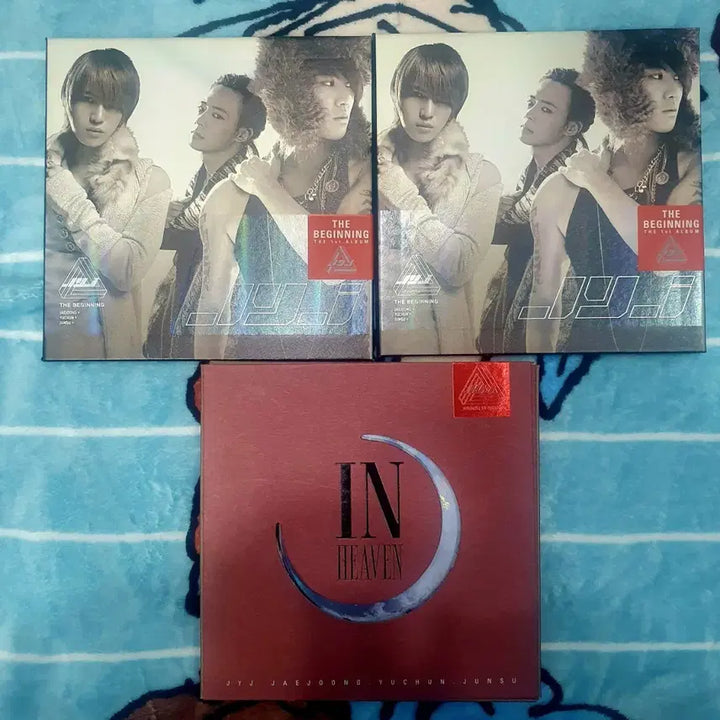 JYJ 인헤븐 더비기닝 앨범 3종 일괄 김재중 김준수 박유천