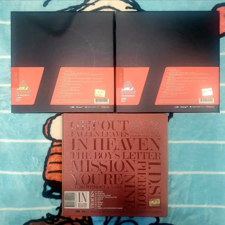 JYJ 인헤븐 더비기닝 앨범 3종 일괄 김재중 김준수 박유천