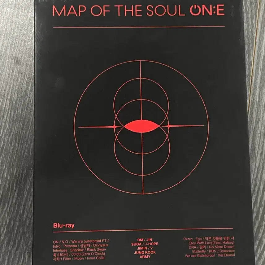 방탄소년단 맵솔 온콘 블루레이 블레