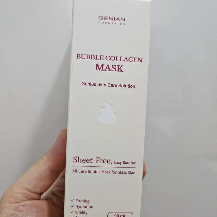 [BUNJANG] Genian Bubble Collagen Mask 90ml / 지니안 버블 콜라겐 마스크 90ml
