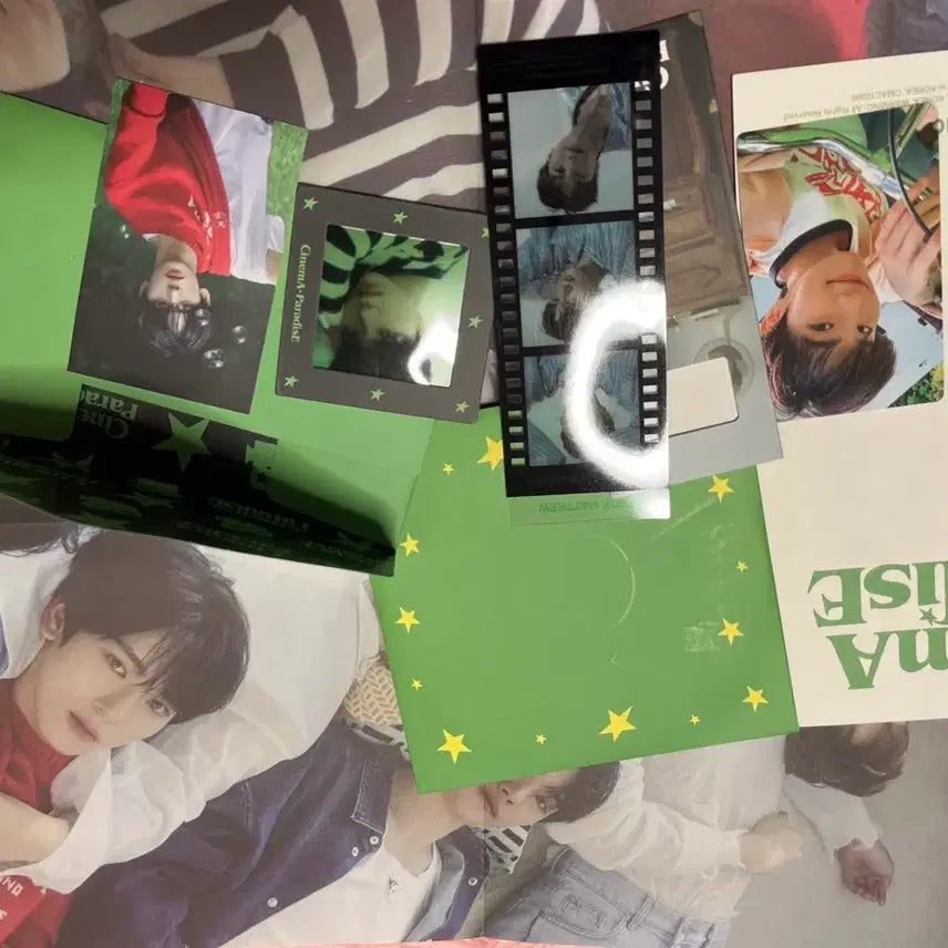 제로베이스원 Cinema Paradise 개봉앨범 , 구성품 일괄