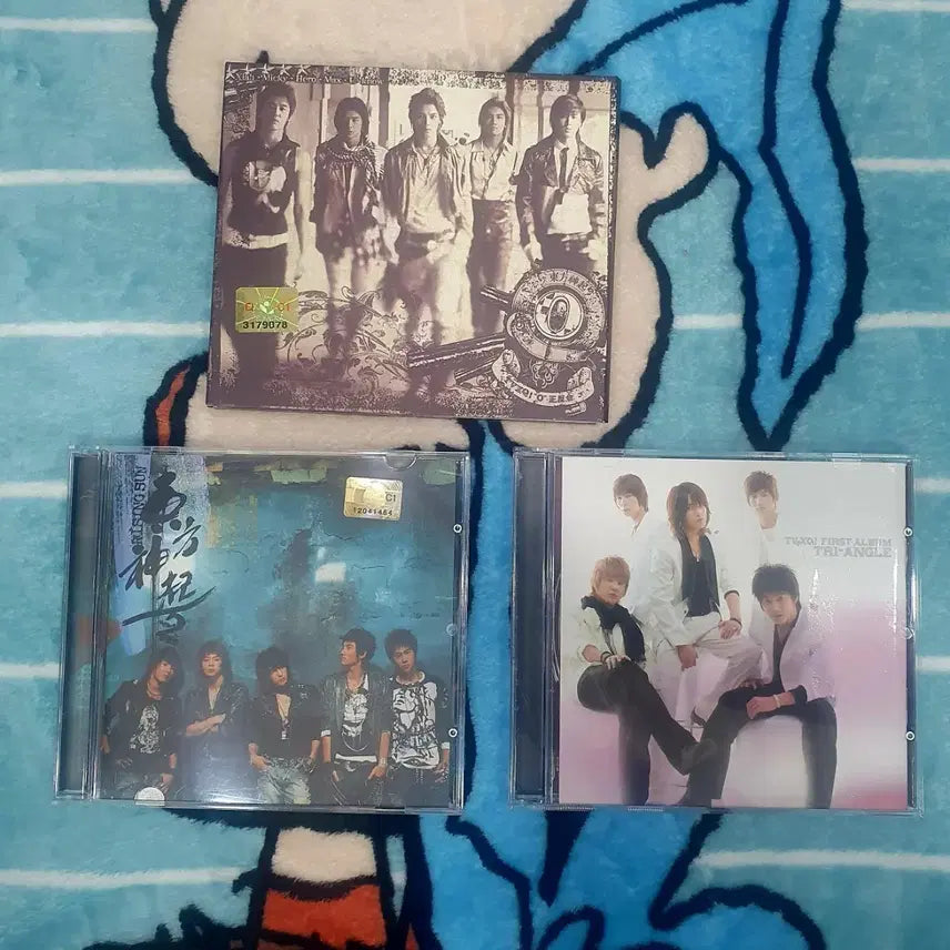 동방신기 한국 앨범 3종 일괄 트라이앵글 라이징선 오정반합