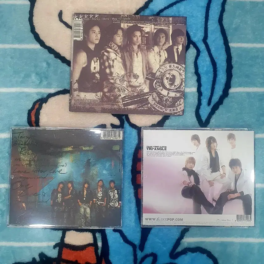 동방신기 한국 앨범 3종 일괄 트라이앵글 라이징선 오정반합