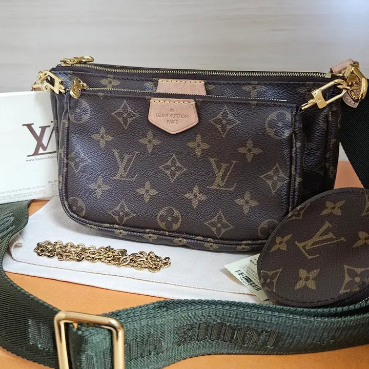 [BUNJANG] Louis Vuitton Monogram Multi Pochette Accessories Crossbody Bag / 루이비통 모노그램 멀티 포쉐트 악세수아 크로스백 가방