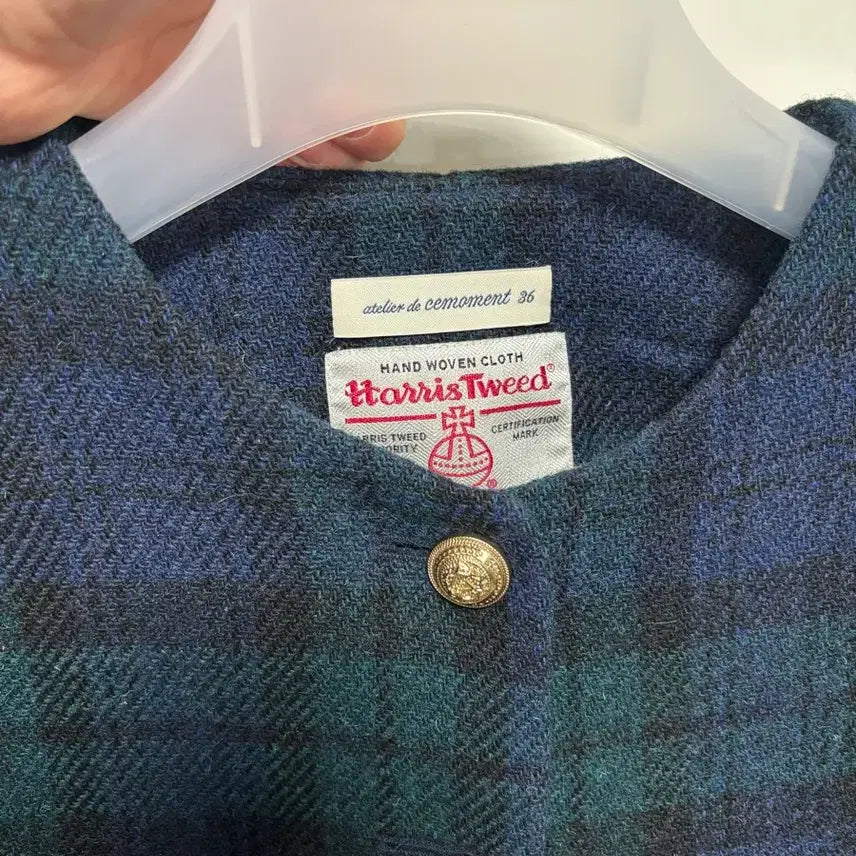 [BUNJANG] Atelier S, Moment Lauren 2 Check Jacket / 아뜰리에 쎄모먼 Lauren 2 Check Jacket