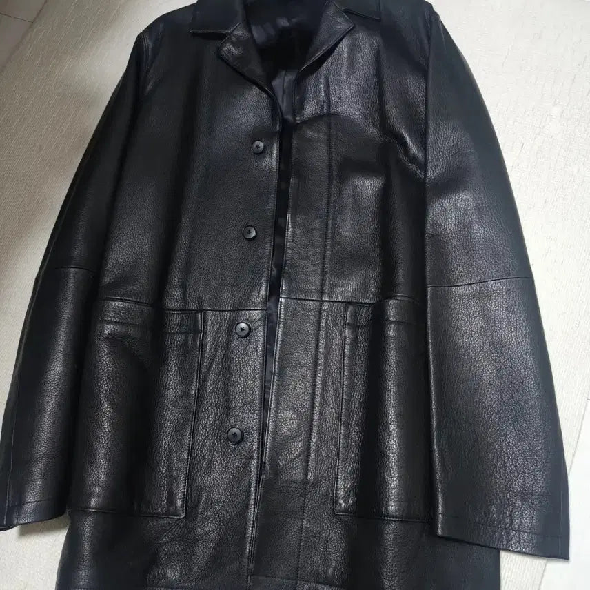 [BUNJANG] Auralee Leather Jacket / 오라리 가죽 자켓