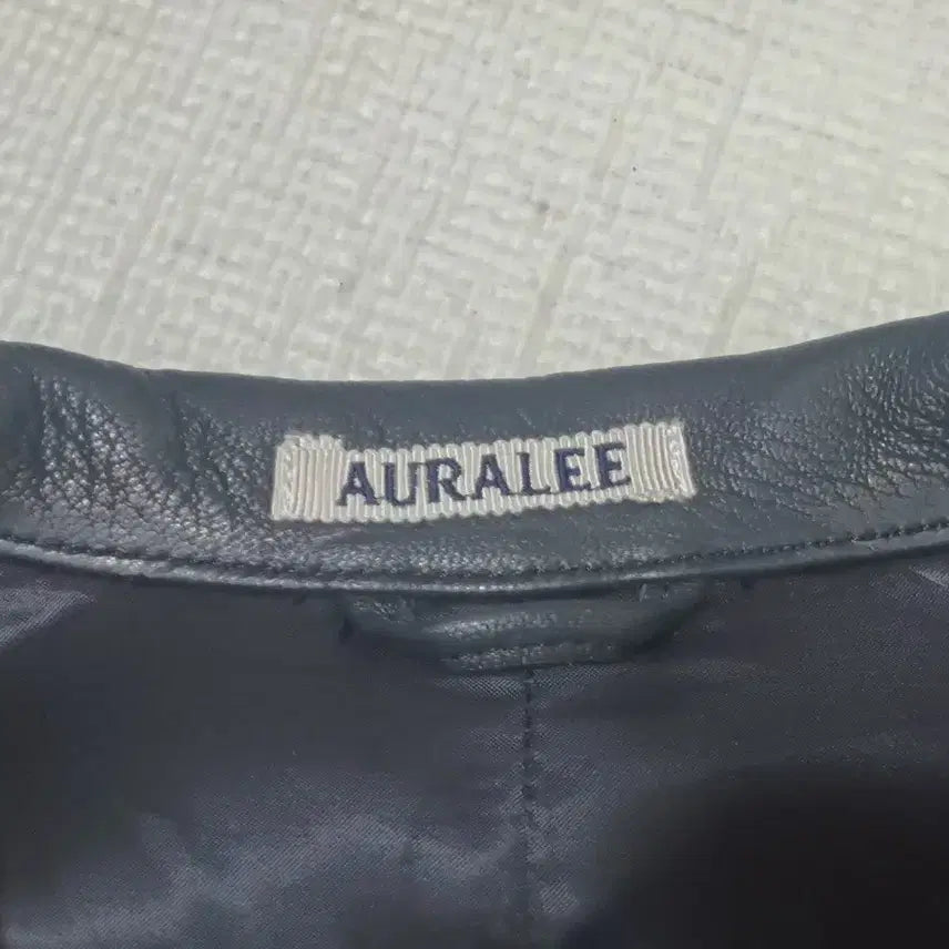 [BUNJANG] Auralee Leather Jacket / 오라리 가죽 자켓