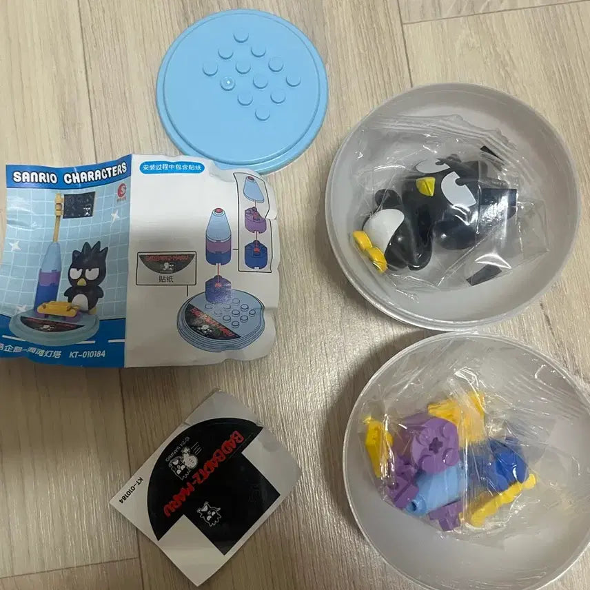 [BUNJANG] Sanrio Badtz-Maru Lego Block Figure / 산리오 캐릭터 레고 블록 피규어 배츠마루
