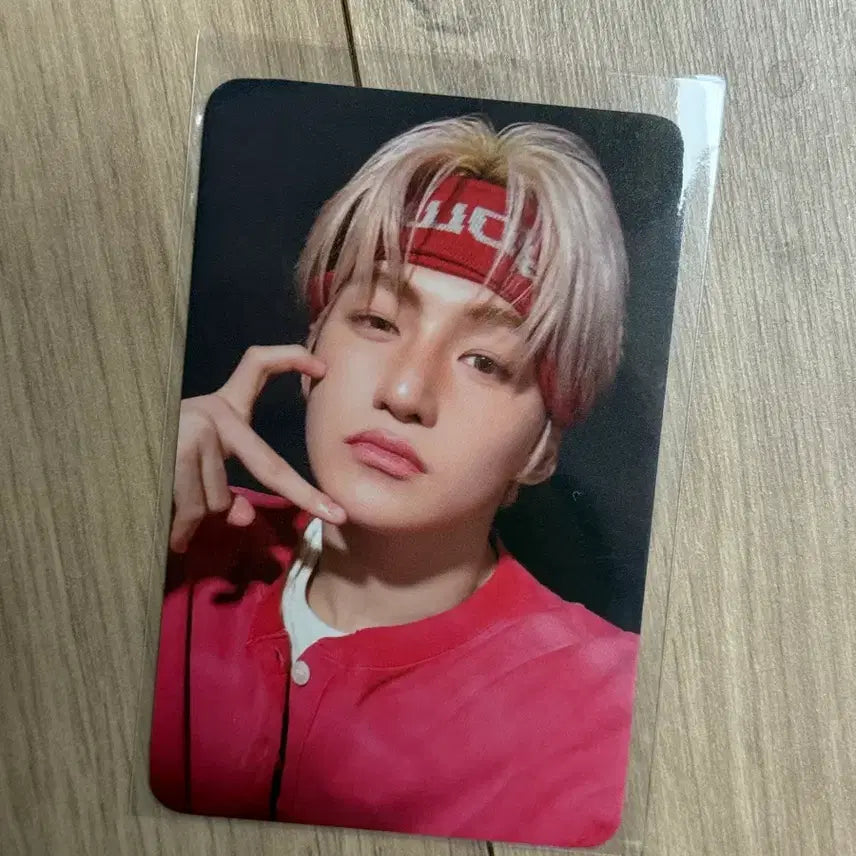 투어스 지훈 play hard 위드뮤 미공포 포카