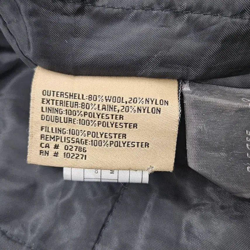 [BUNJANG] Columbia Charcoal Grey Wool Bomber Jacket - L / [최종할인]  00' 컬럼비아 차콜그레이 울 봄버자켓 L 107