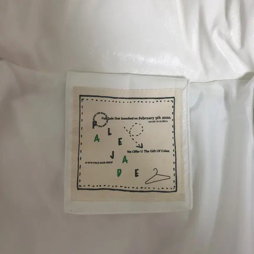 [BUNJANG] Pale Jade White Padded Jacket / 페일제이드 화이트 패딩