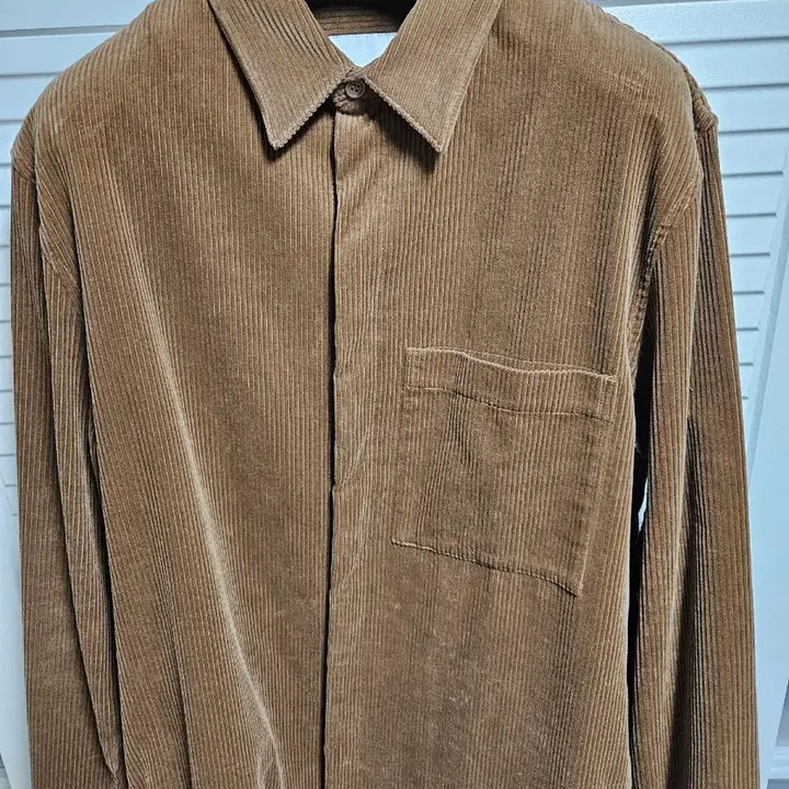 [BUNJANG] Cos Utility Style Corduroy Overshirt Brown S / 코스 유틸리티 스타일 코듀로이 오버셔츠 브라운 S