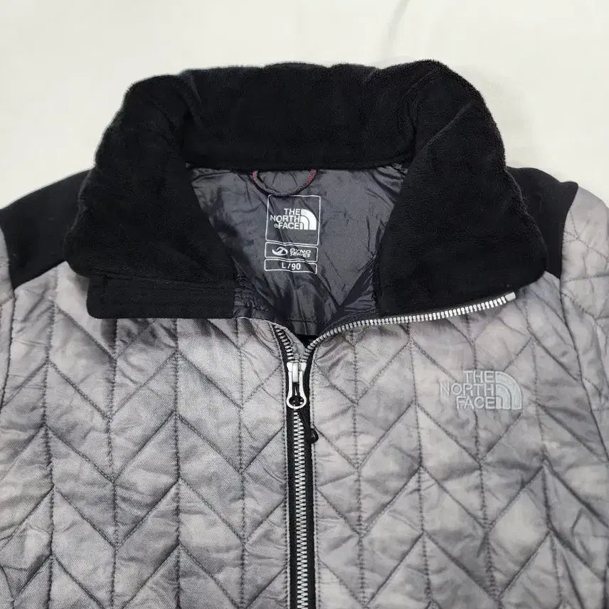 [BUNJANG] North Face Team Korea VX Quilted Lightweight Jacket Grey / (90)노스페이스 팀코리아 VX 퀼팅 경량 자켓 그레이