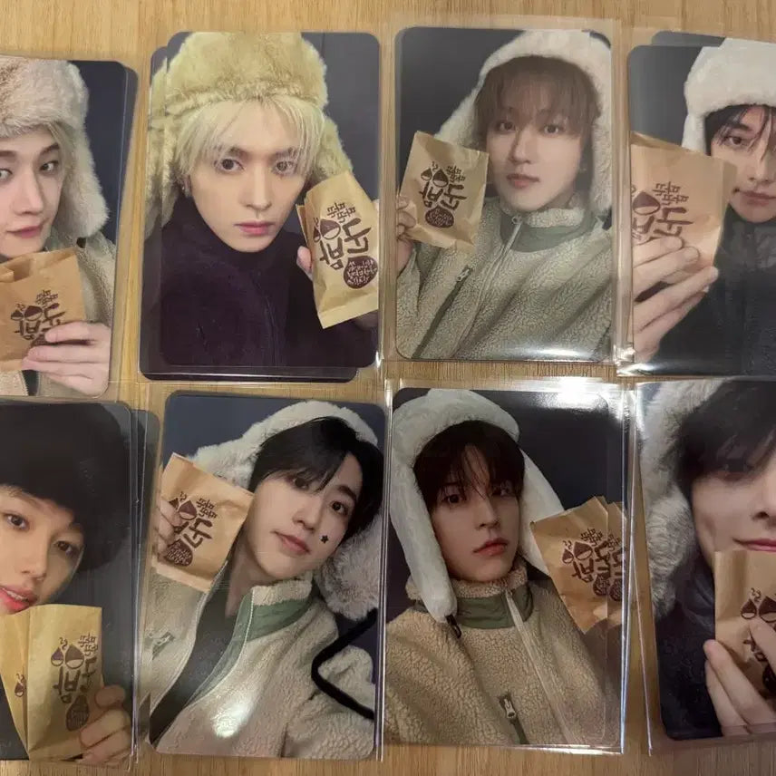 스트레이키즈 스키즈 두잇 신선놀음 팬즈샵 영통 미공포 특전 포카 ot8