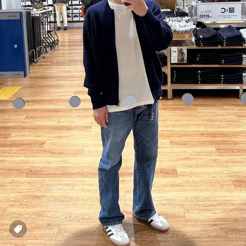 [BUNJANG] Levi's 517 Dark Blue Bootcut Jeans / 31x30)리바이스 517 DARK BLUE 부츠컷