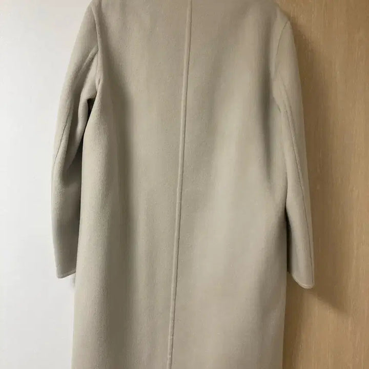 [BUNJANG] Time Homme Ivory Wool Cashmere Coat / 타임옴므 아이보리 울캐시미어 코트 100사이즈