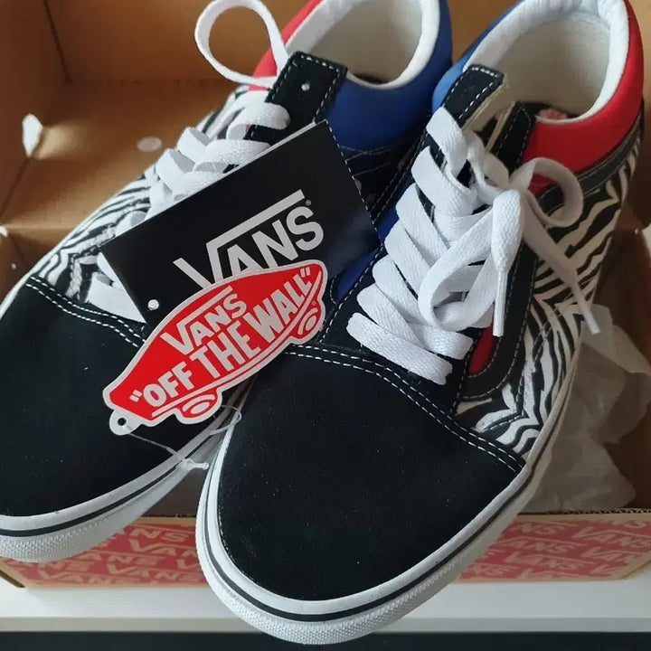 [BUNJANG] Vans Old Skool Korean Typography Racing Red Black / 반스 올드스쿨 코리안 타이포그래피 레이싱 레드 블랙