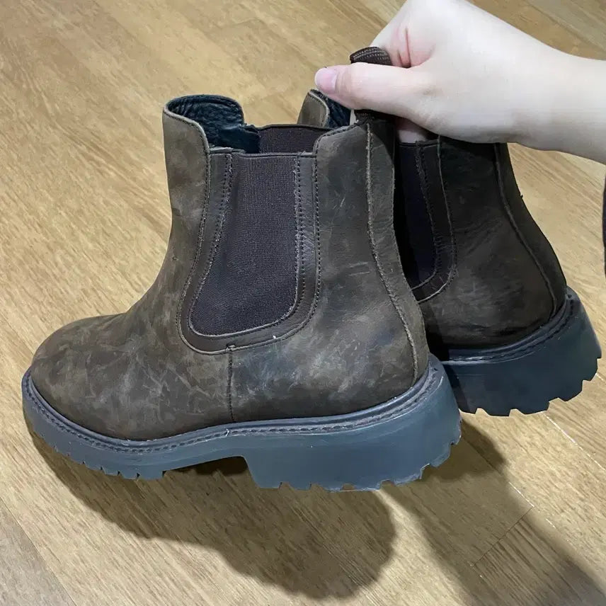 [SOLD OUT] Thursday Boot 번트 브라운 가죽 첼시 부츠 275