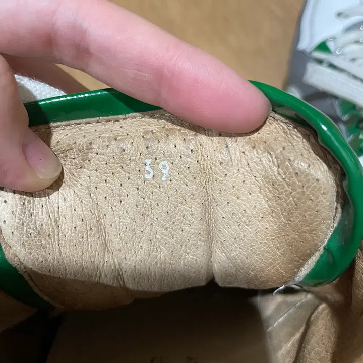 [BUNJANG] Dsquared2 Leather Sneakers (Size 245-250) / 디스퀘어드2 레더 스니커즈 245-250