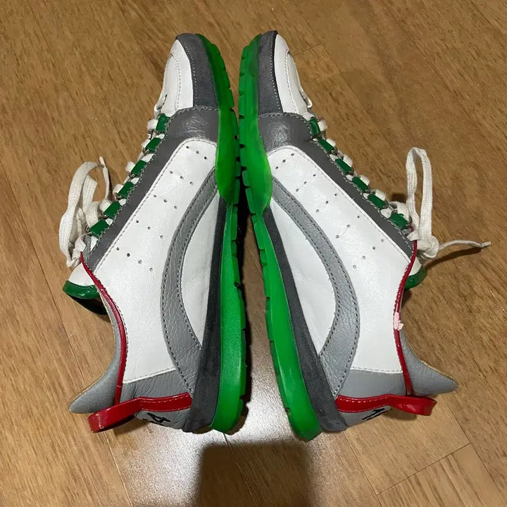 [BUNJANG] Dsquared2 Leather Sneakers (Size 245-250) / 디스퀘어드2 레더 스니커즈 245-250