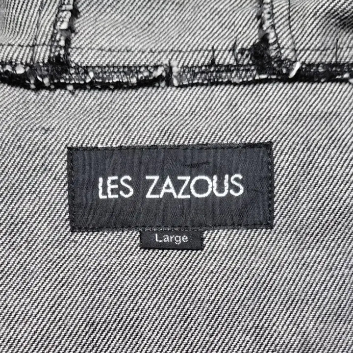 [BUNJANG] LES ZAZOUS Double Zip Up Denim Jacket / 할인!! [L] LES ZAZOUS(레 자쥬) 더블 집업 데님 자켓