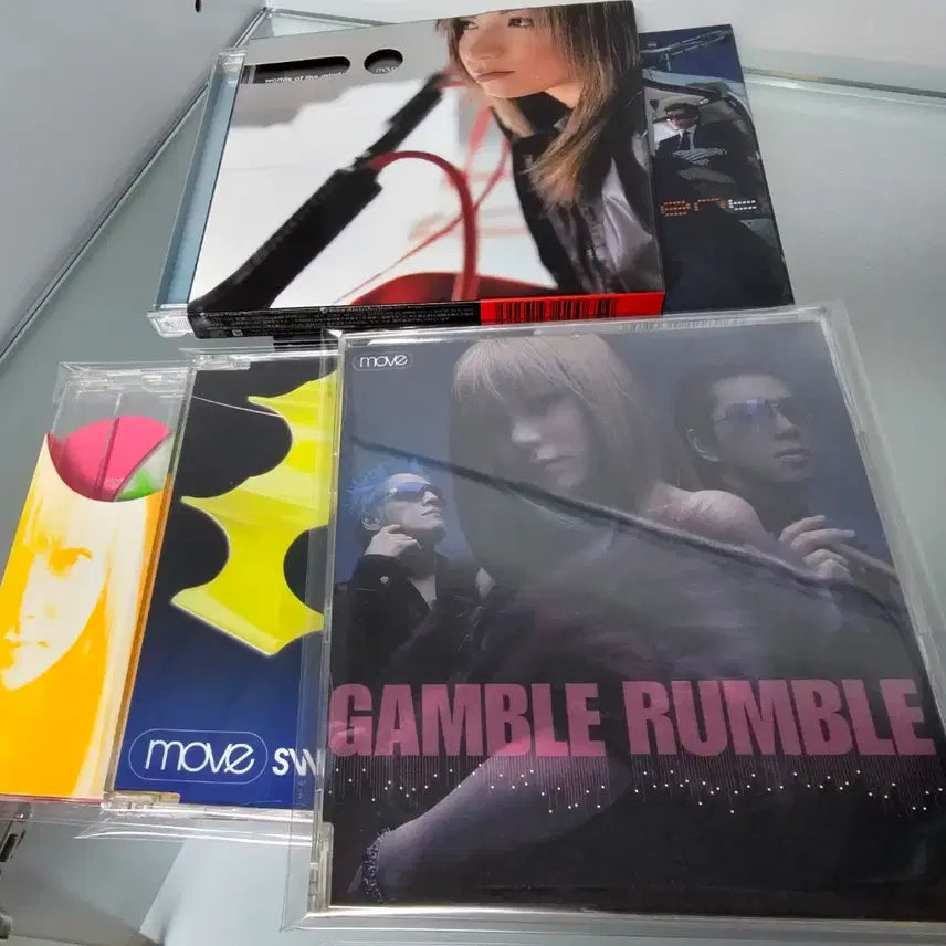 [BUNJANG] m.o.v.e Album CD 5-Set / m.o.v.e 앨범 CD 5종(싱글 3, 정규1, 리믹스1) 팝니다.