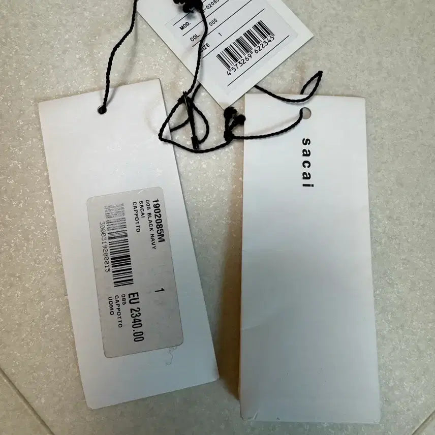 [BUNJANG] Sacai Mens Houndstooth Mixed Wool Trench Coat / Sacai Mens 19FW 하운스투스 믹스매치 울 트렌치 코트