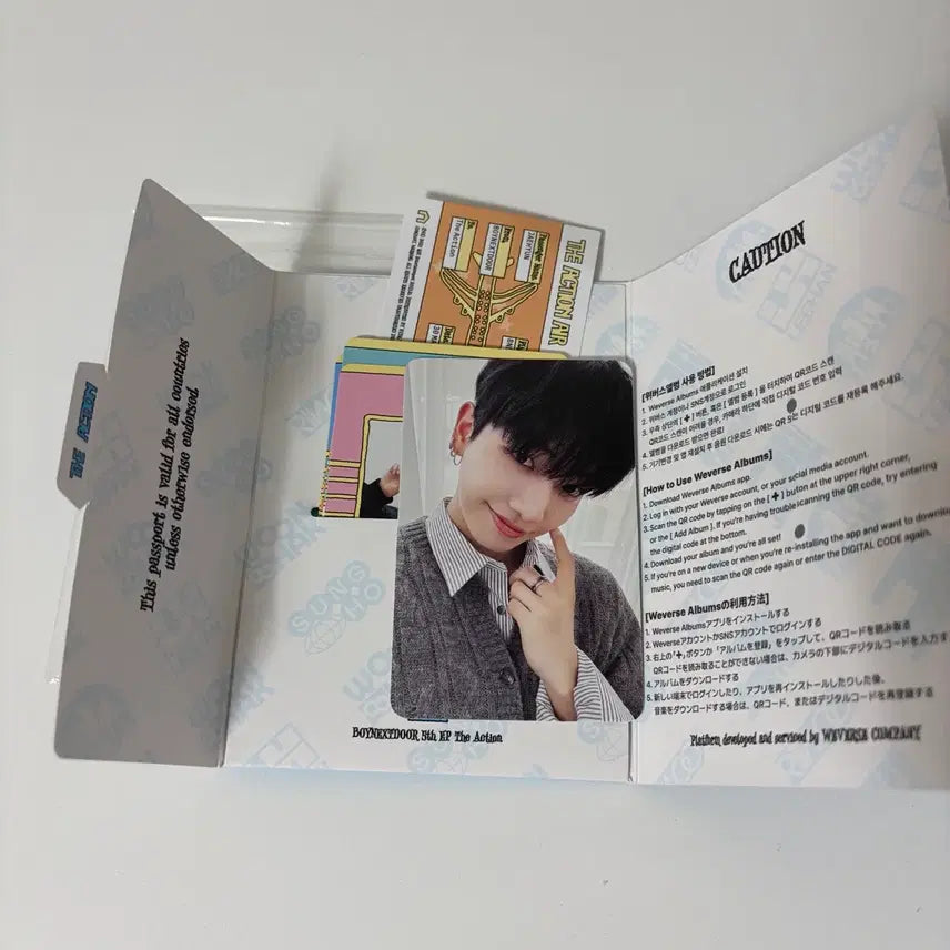 [BUNJANG] Xikers Junghyun Weverse Action Photocard Set / 보넥도 디액션 위버스 재현 세트 양도합니다!