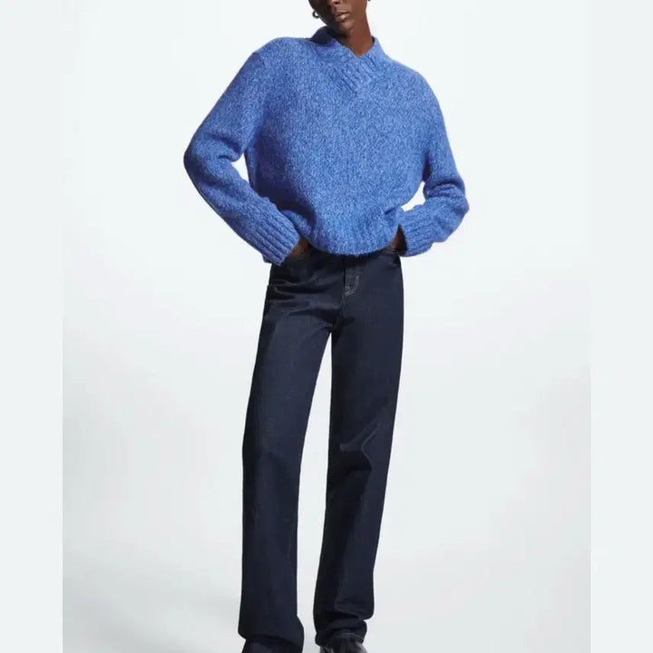 [BUNJANG] COS Alpaca Wool Blend Knit Sweater / COS 코스 알파카 울 블렌드 니트 스웨터