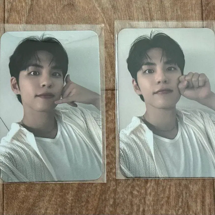 데이식스 원필 올리브영 특전 포토카드 포카 전화원필 주먹원필