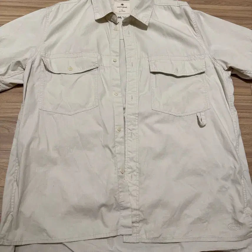 [BUNJANG] Snowpeak Short Sleeve Shirt / 스노우픽 반팔 셔츠