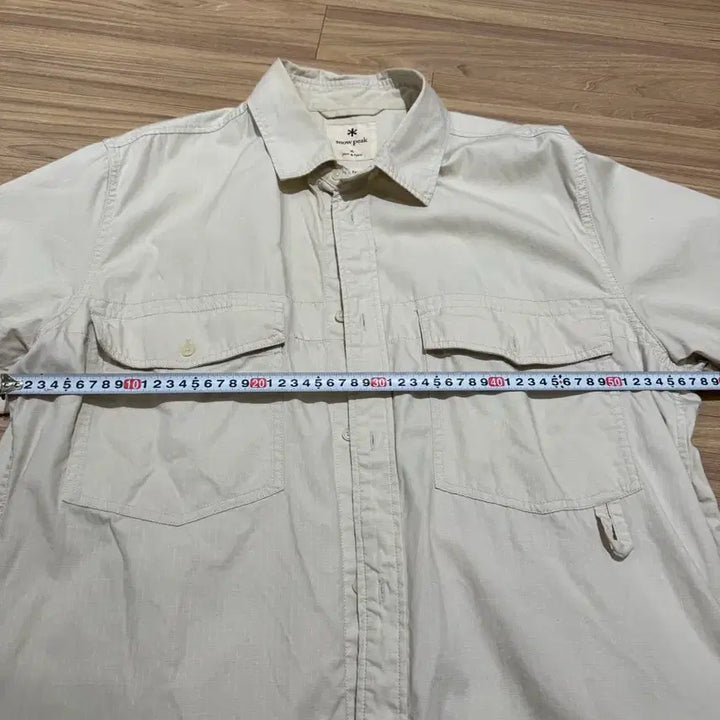 [BUNJANG] Snowpeak Short Sleeve Shirt / 스노우픽 반팔 셔츠