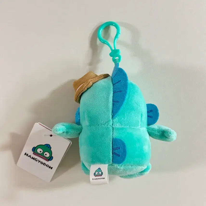 [BUNJANG] Sanrio Hangyodon Hat Doll Keyring 13cm / 산리오 한교동 모자 인형 키링 13cm
