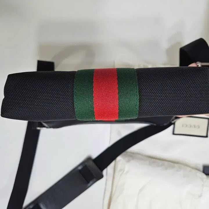 [BUNJANG] Gucci Techno Canvas Web Crossbody Bag / 구찌!! 테크노 캔버스 웹 크로스 바디백 블랙
