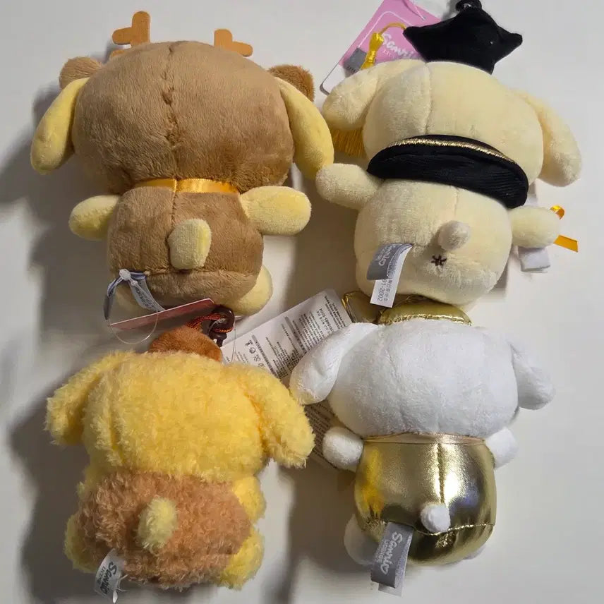 [BUNJANG] Sanrio Pom Pom Purin Keyring Bundle Set / 일괄) 산리오 폼폼푸린 인형 키링 세트 정품